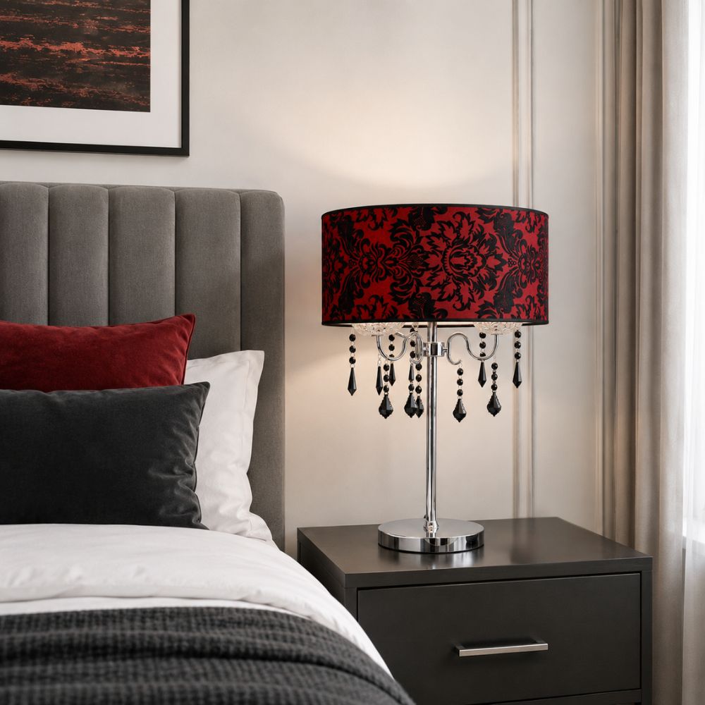 Lampe à poser Astor 3 lumières blanche