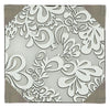 Plafonnier Cedra 2 lumières, verre, L 30 cm