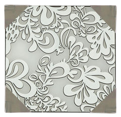 Plafonnier Cedra 2 lumières, verre, L 30 cm