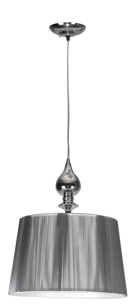 Suspension Gillenia argentée