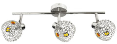 Plafonnier Aron 3 lumières, cristal