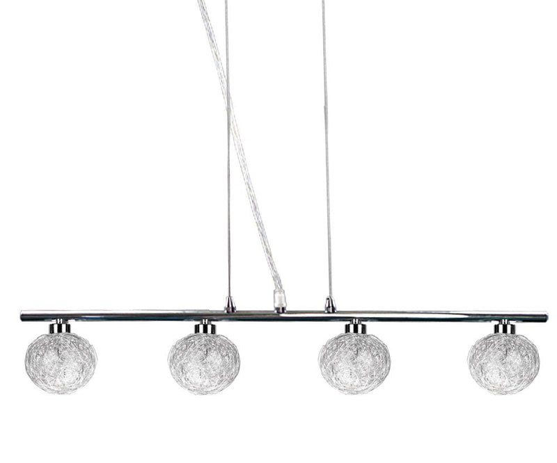 Suspension luminaire | Sphere Chromée