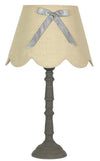 Lampe à poser Vibu lin, tissu