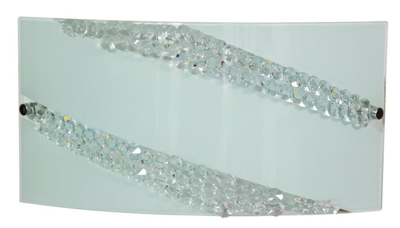 Plafonnier LED Mistery, verre