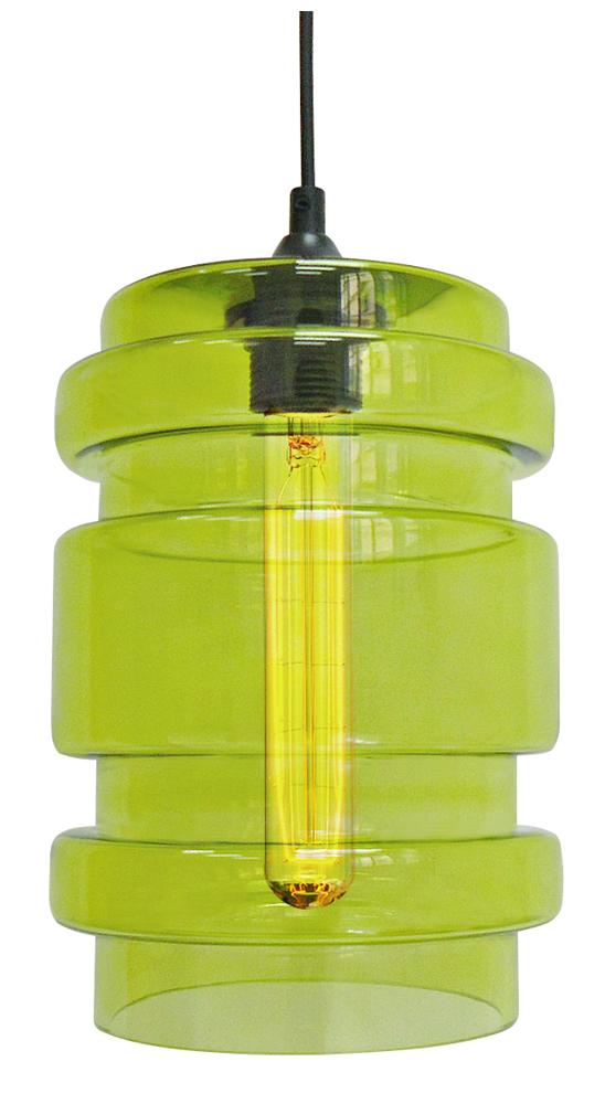 Suspension Decorado verte, verre