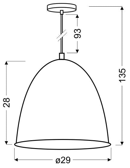 Suspension luminaire | Patch Noire