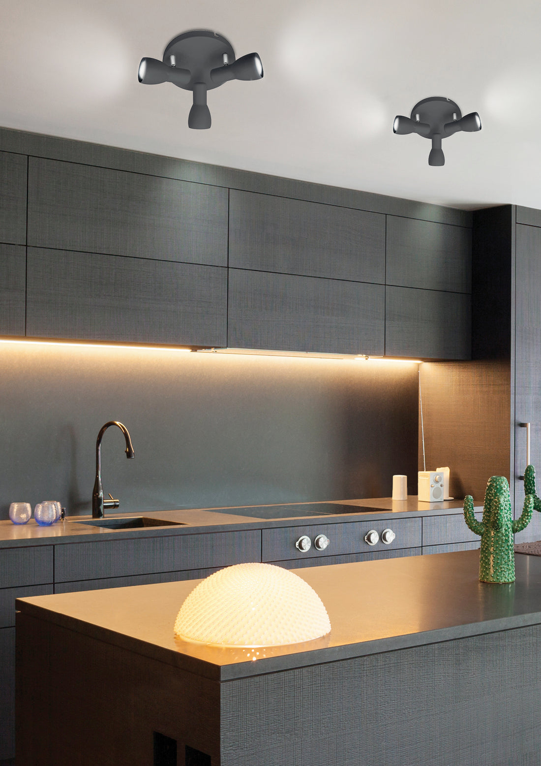 Luminaire plafonnier | Picardo Noir