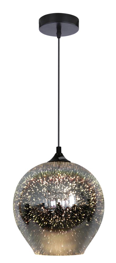 Suspension Galactic 2 graphite, verre