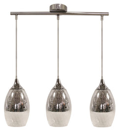 Suspension luminaire | Celia Argentée