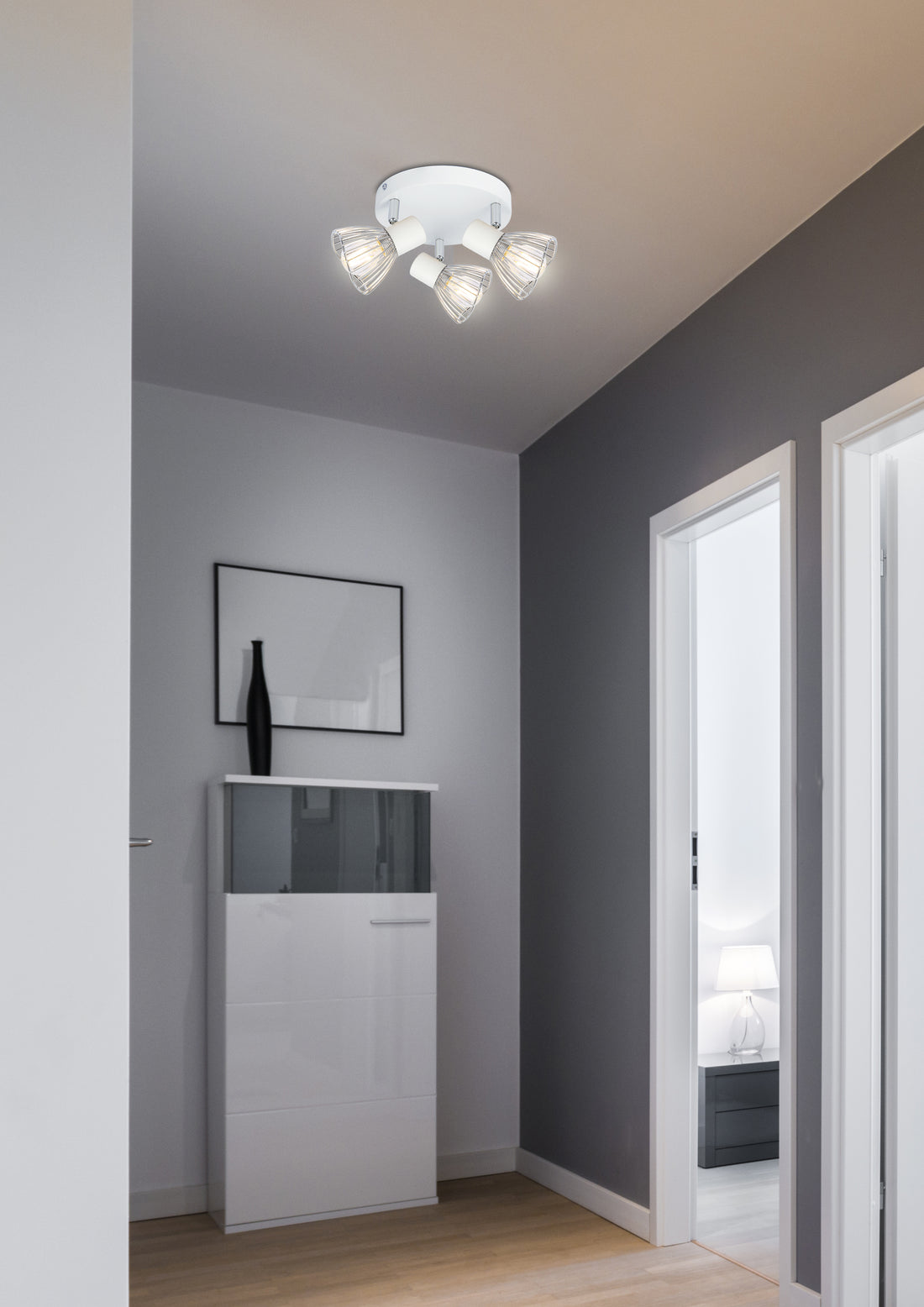 Luminaire plafonnier | Fly Blanc