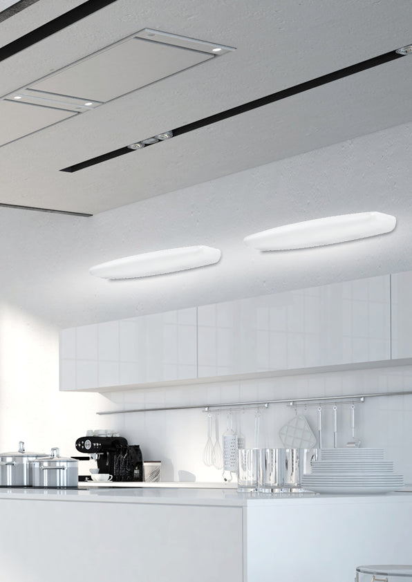 Applique murale LED Linena blanche