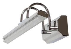 Applique murale LED Gizel chromée, 7 W