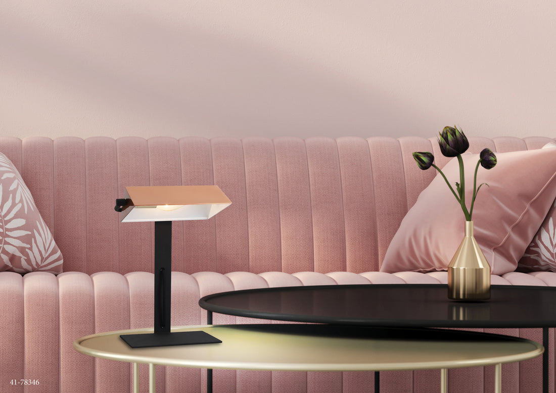 Lampe à poser Bankier noire