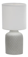 Lampe à poser Iner, tissu
