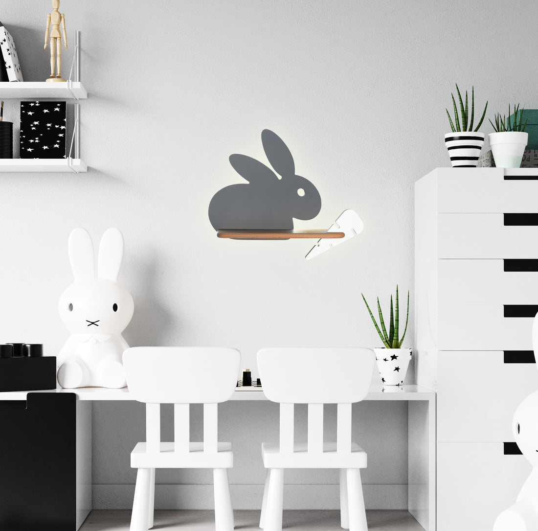 Applique murale | Rabit Grise