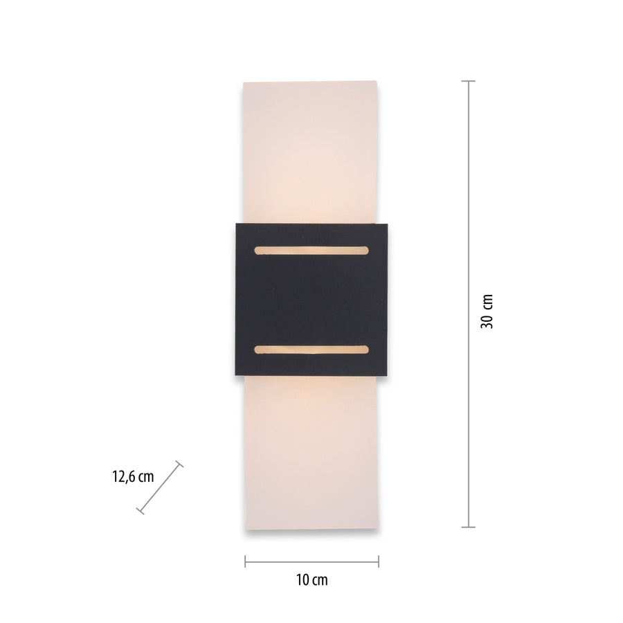 Applique murale Orma anthracite