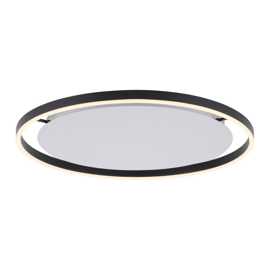 Plafonnier Ritus anthracite, L 58,5 cm