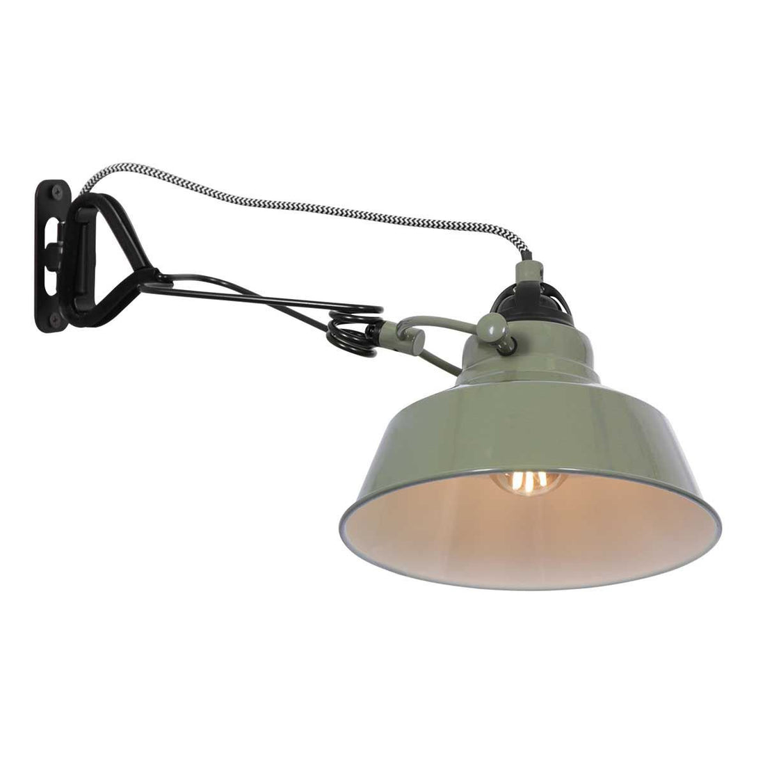 Nove green wall lamp
