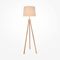 Calvin Beige Floor Lamp