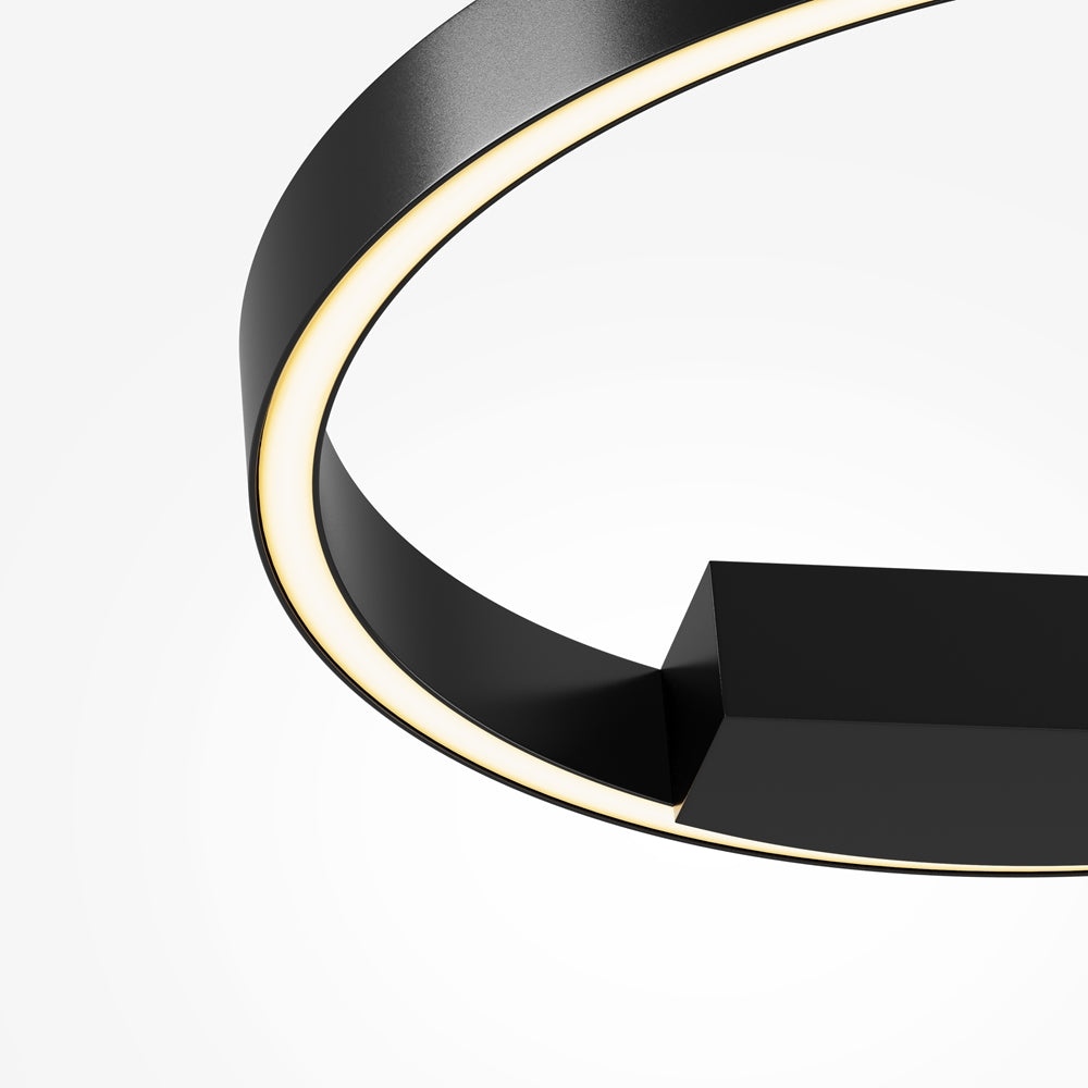 Rim Wall Lamp black
