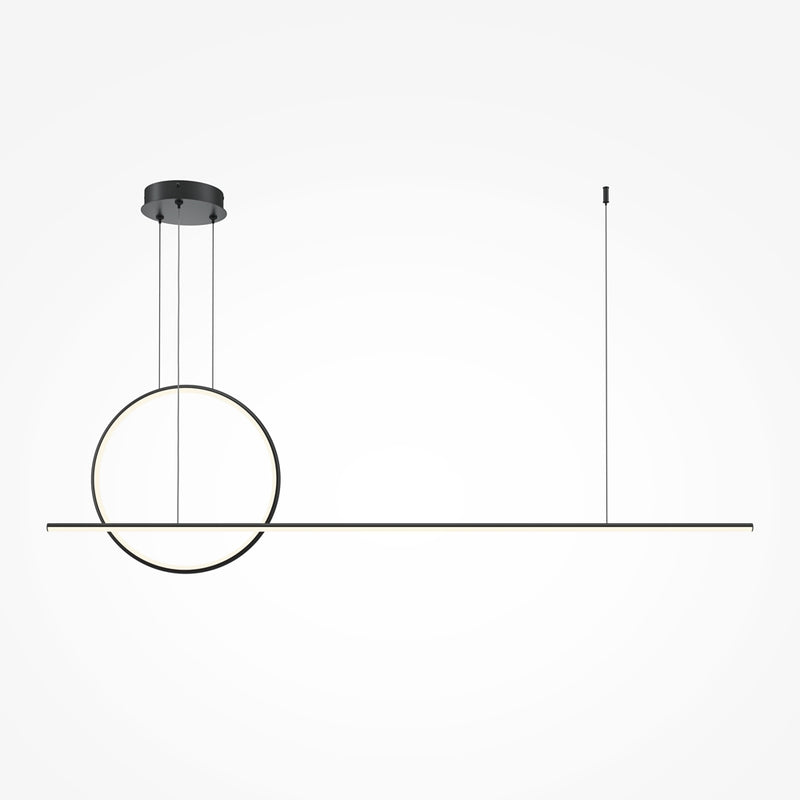 Halo Black pendant light