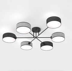 Maga 6-light ceiling lamp, mix 2