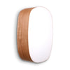 Applique murale LED Guijarro Medium en métal, rouge foncé et blanc, hauteur 36 cm