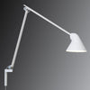 Applique murale LED NJP en aluminium, blanc, hauteur 60,5 cm