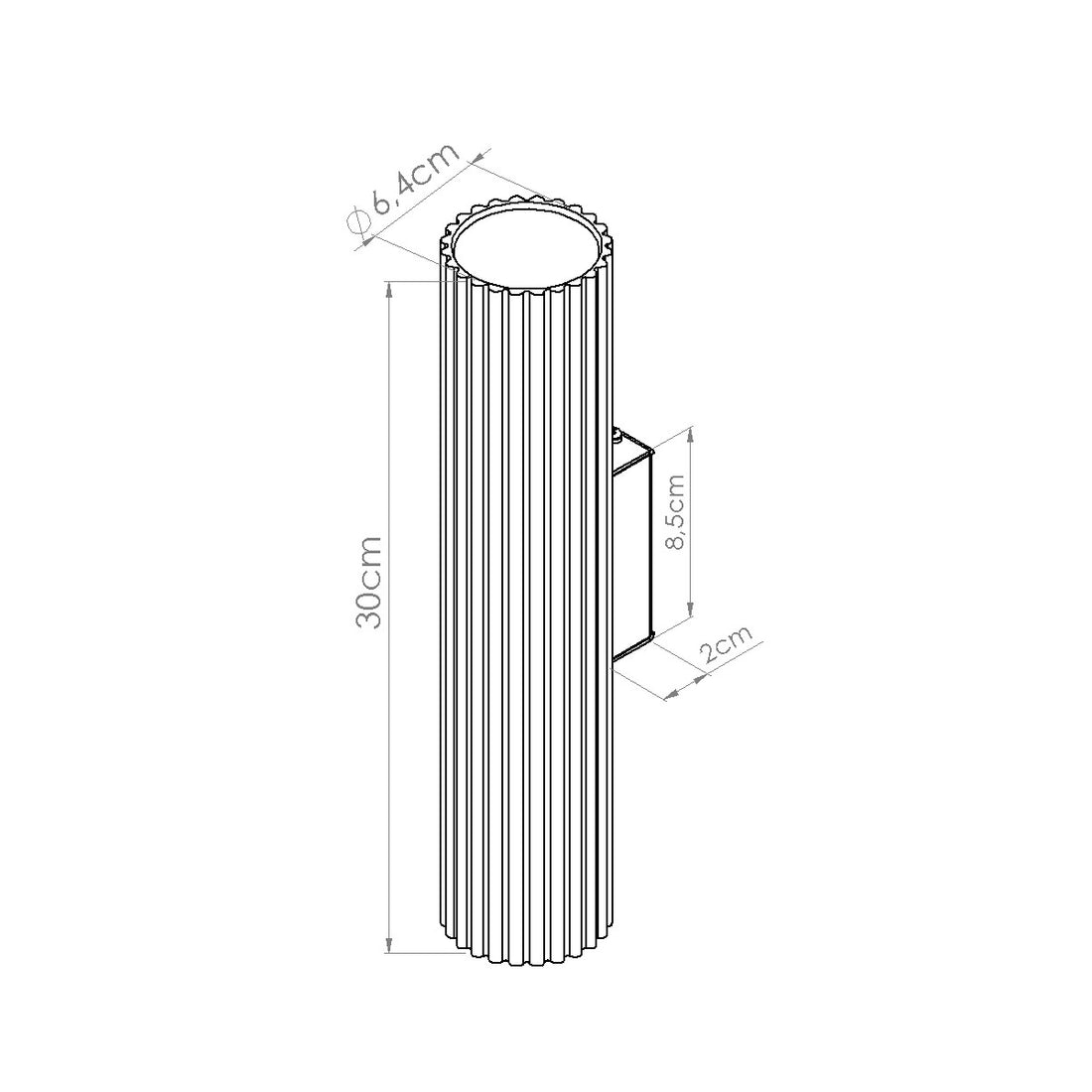 IVAR LED 4000K wall lamp