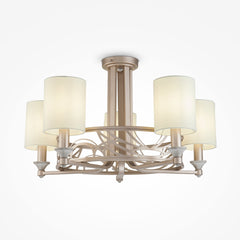 Fabric pendant light