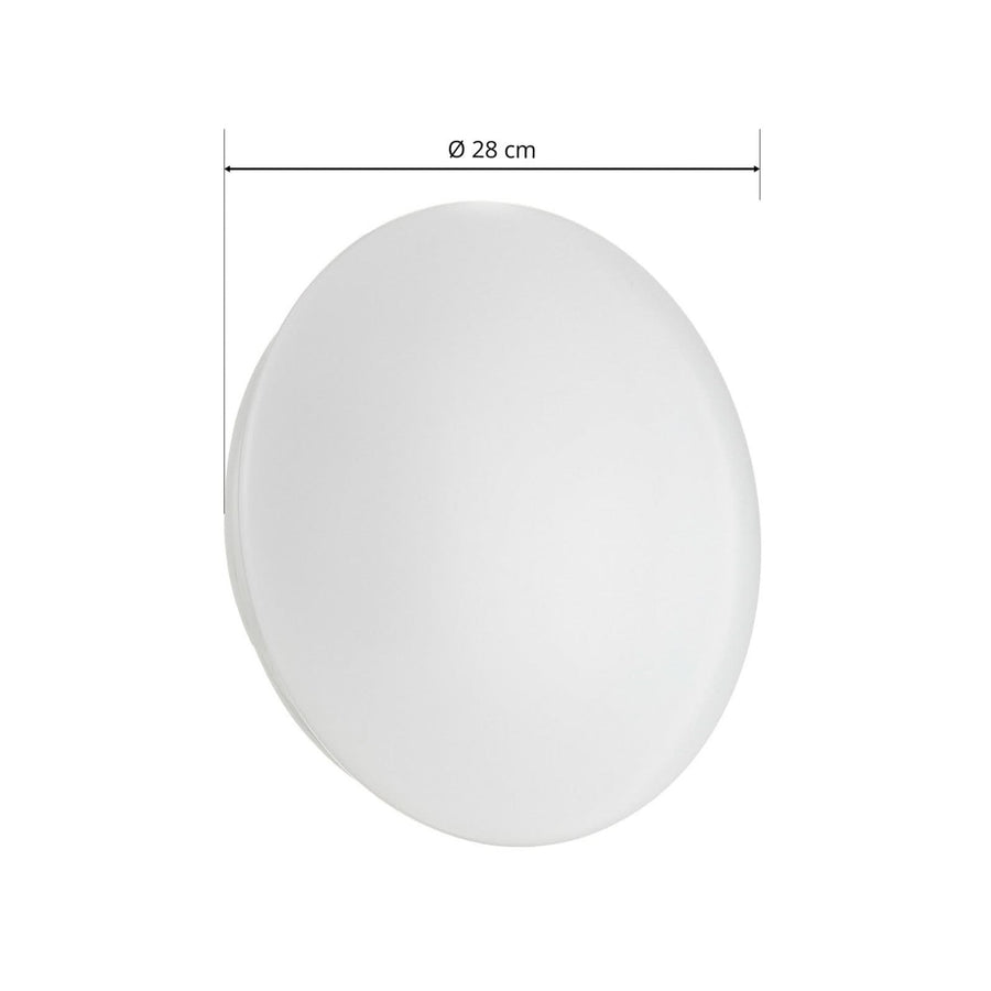 Applique murale LED Renzo+ ColorSelect, blanc, Ø 28 cm, IP44