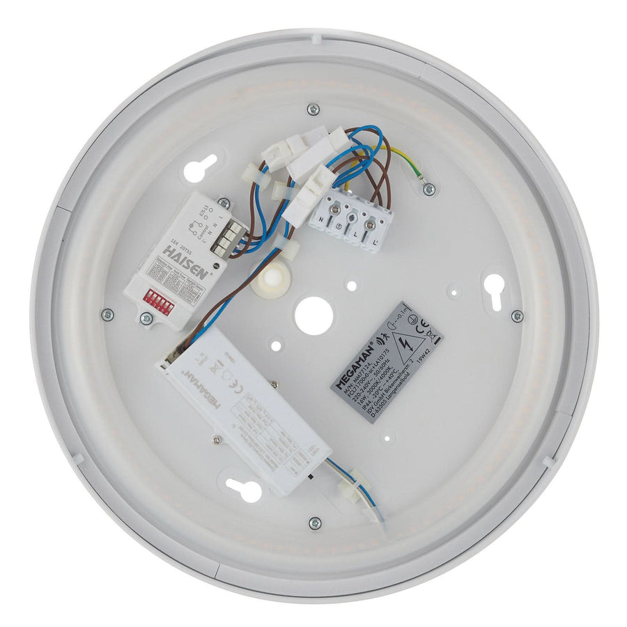 Applique murale LED Fonda+ ColorSelect, blanc, Ø 33 cm, IP44