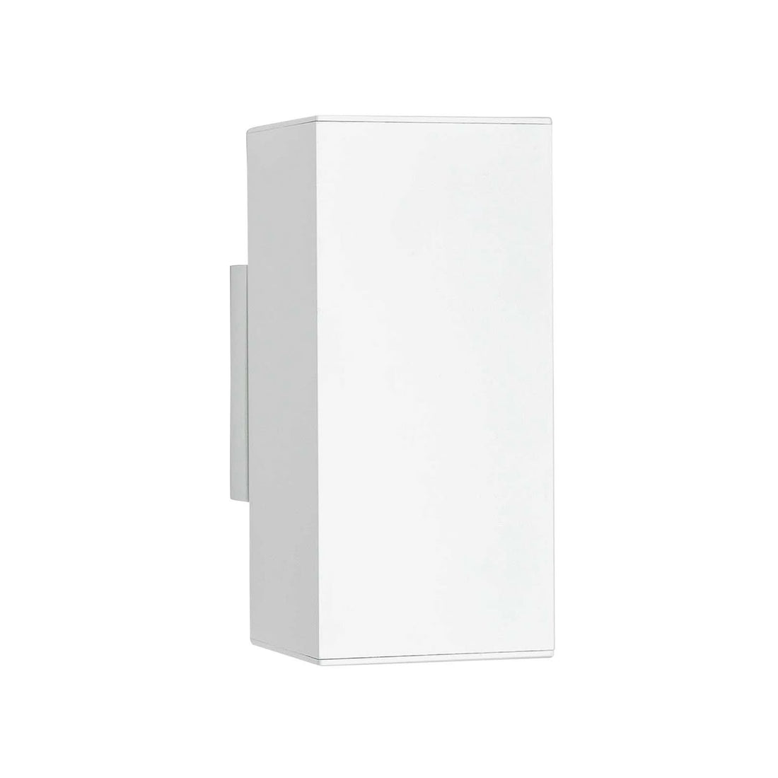 Applique murale Dau Double en aluminium, blanc, 2 lumières, hauteur 17,4 cm