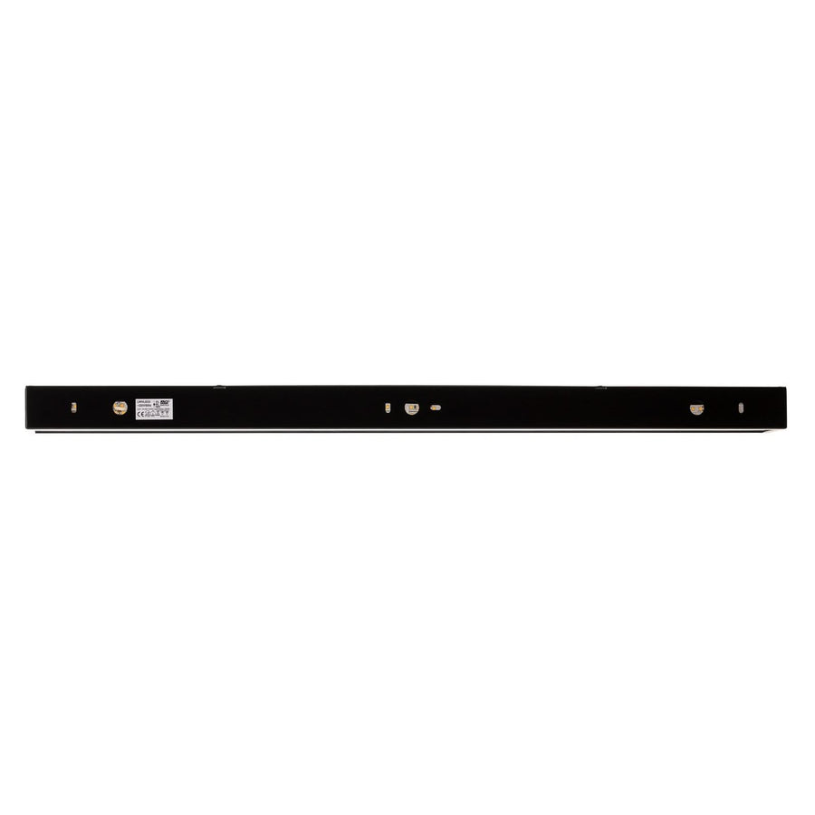 Applique murale LED Mera en acier, noir et blanc, hauteur 4,5 cm, 4000 K, 24 W