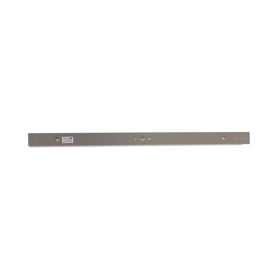 Applique murale LED Mera en acier, aluminium et blanc, hauteur 4,5 cm, 3000 K, 24 W