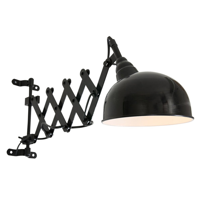 Yorkshire black wall lamp