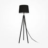 Calvin black floor lamp