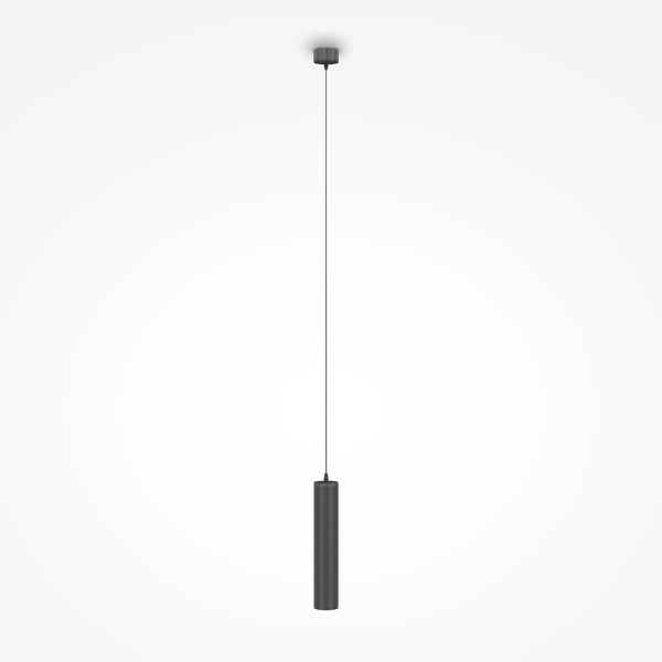 Focus black pendant light