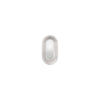 Applique murale LED Sasi en métal, argenté, hauteur 29 cm