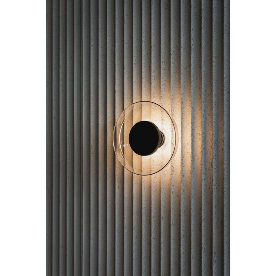 Applique murale LED Aura en aluminium, blanc, Ø 17,9 cm
