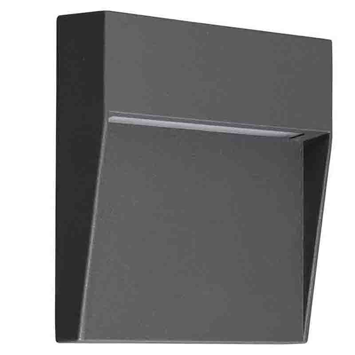 Balise murale extérieure LED Baker, IP54, L 10,5 cm