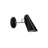 Applique murale Birdy 31 en aluminium, noir, hauteur 19 cm, 60 W, modèle 2