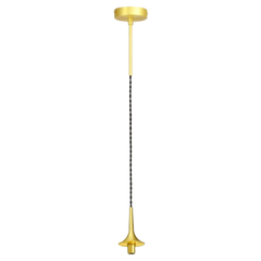 Suspension Grace grande hauteur – Luminaire design en verre soufflé avec câble long