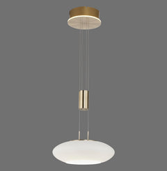 Suspension luminaire | Q-Etienne Laiton mat
