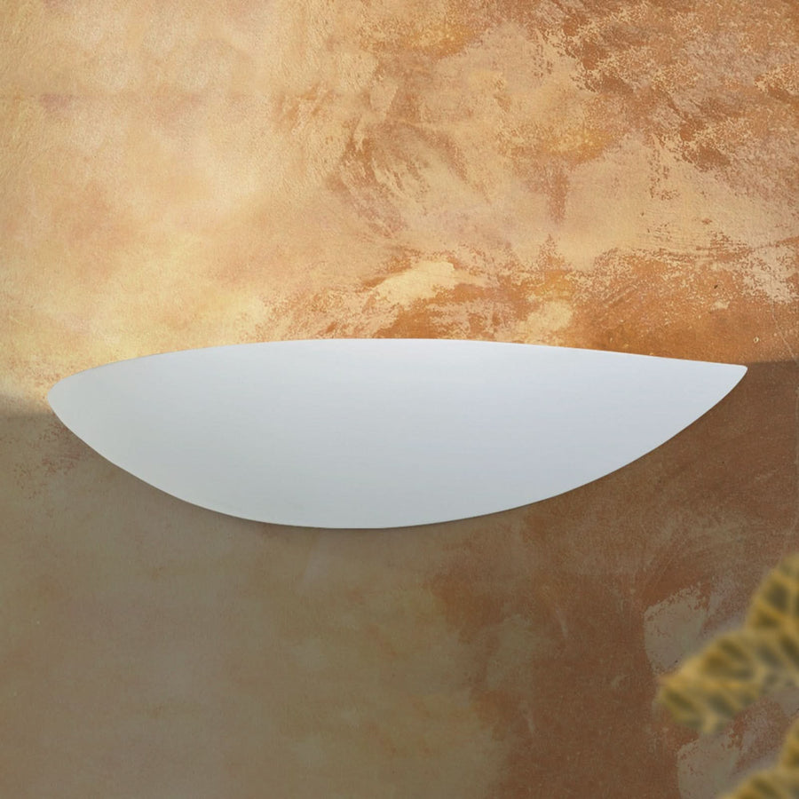 Applique murale Tamara en céramique, blanc, hauteur 8,5 cm