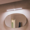 Applique murale LED Slight AP 72 en métal, blanc mat, hauteur 6 cm