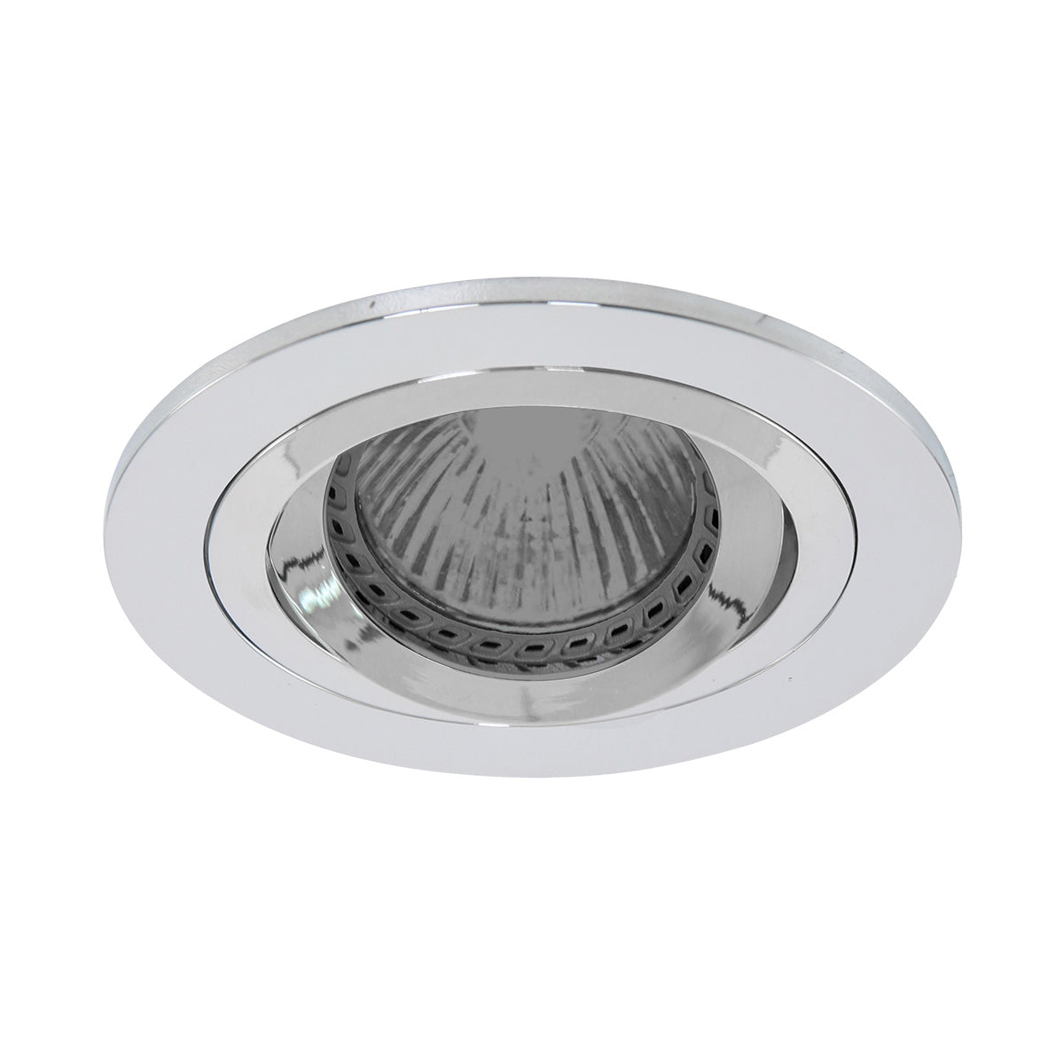 Pelite 7304CH recessed spotlight in polished chrome Ø10 cm