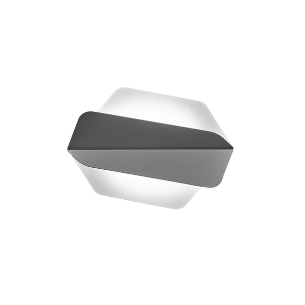 Applique murale LED Dolomite W1 x3 en métal, blanc, hauteur 18 cm
