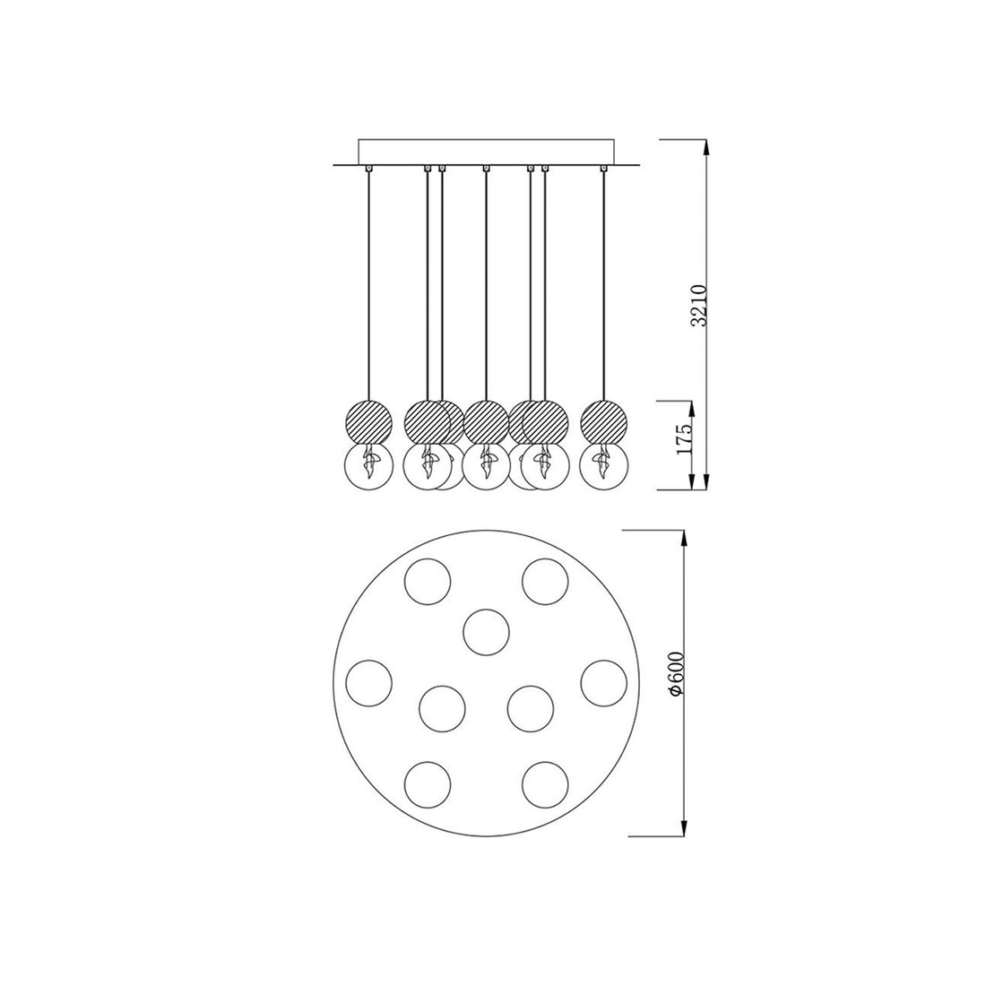Suspension luminaire | Alanelaro