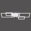 Plafonnier Iven acier, H 65 cm